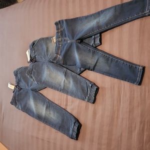 Joe Fresh toddler jean bundle, 3 pairs